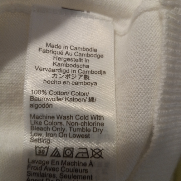 J.Crew XXL Cotton Sleeveless Pullover Light Sweater Top New - Picture 5 of 7